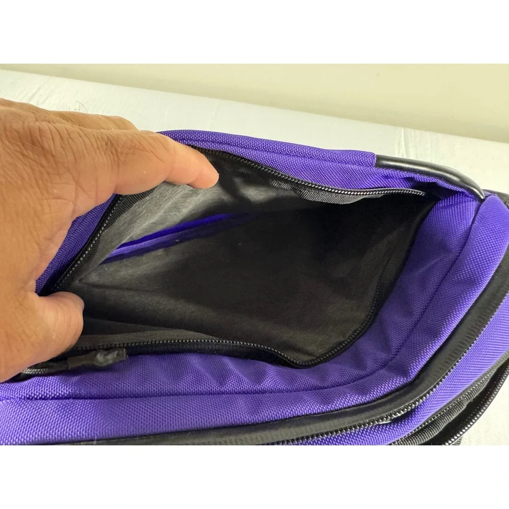 NZXT x Nomatic Limited Edition Sling Bag Purple Black Tech Crossbody Travel Pack